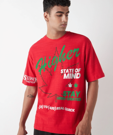Tshirt Red Regular Fit